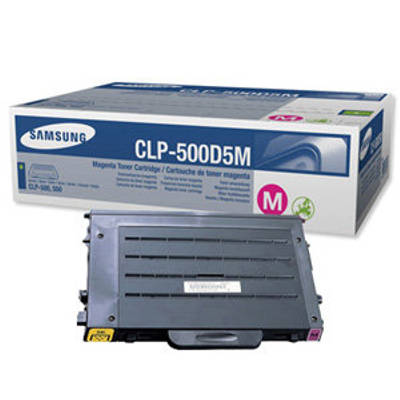 Toner oryginalny CLP-500D5M do Samsung (CLP-500D5M) (Purpurowy)