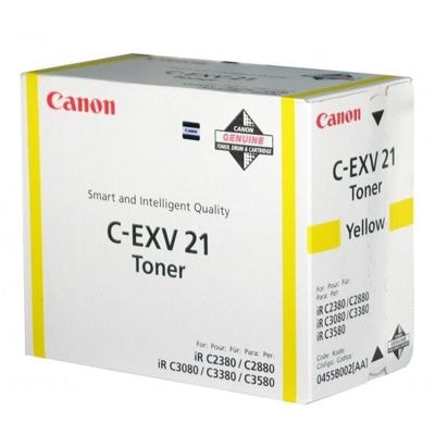 Toner oryginalny C-EXV 21 Y do Canon (0455B002) (Żółty)