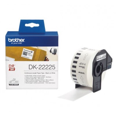 Taśma oryginalny DK-22225 do Brother (DK-22225) (Biały) Taśma oryginalny DK-22225 do Brother (DK-22225) (Biały)