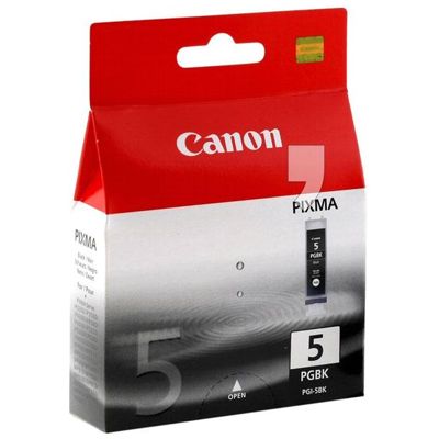 Tusz oryginalny PGI-5 BK do Canon (0628B001) (Czarny)