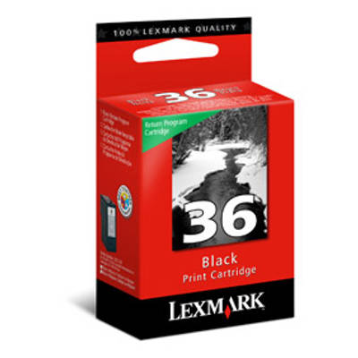 Tusz oryginalny 36 do Lexmark (18C2130E) (Czarny)