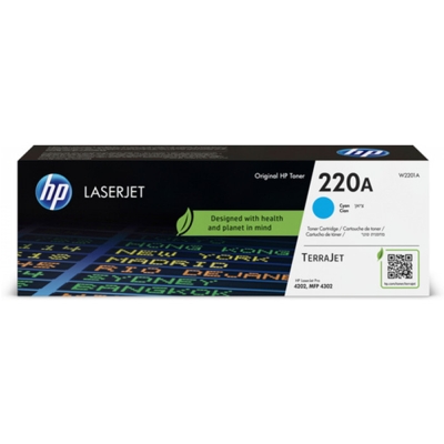 Toner oryginalny 220A do HP (W2201A) (Błękitny)