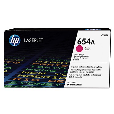 Toner oryginalny 654A do HP (CF333A) (Purpurowy)