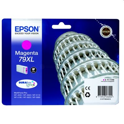 Tusz oryginalny T7903 do Epson (C13T79034010) (Purpurowy)