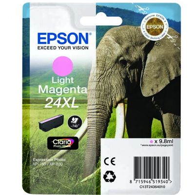 Tusz oryginalny T2436 do Epson (C13T24364010) (Jasny purpurowy)