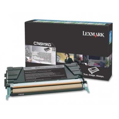 Toner oryginalny C746H1KG do Lexmark (C746H1KG) (Czarny)