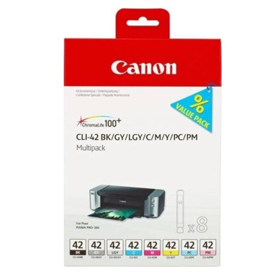 Tusze oryginalne CLI-42 MULTI PACK do Canon (6384B010) (komplet)