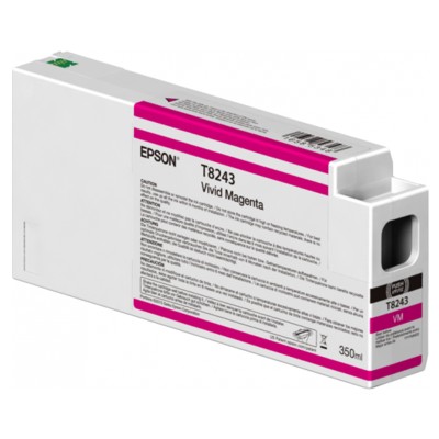 Tusz oryginalny T8243 do Epson (C13T824300) (Purpurowy)