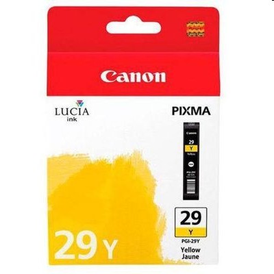 Tusz oryginalny PGI-29Y do Canon (4875B001) (Żółty)