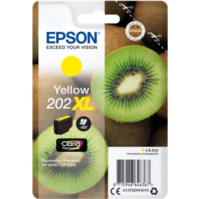 Tusz oryginalny 202 XL do Epson (C13T02H44010) (Żółty)