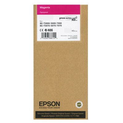 Tusz oryginalny T6943 do Epson (C13T694300) (Purpurowy)