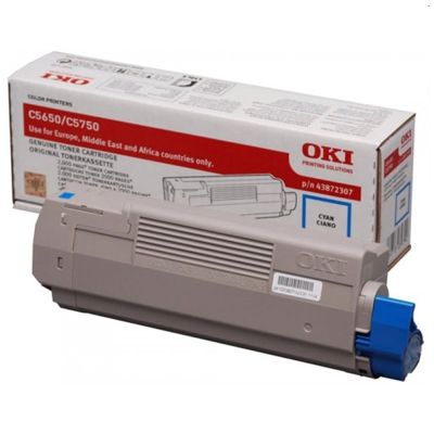 Toner oryginalny C5650/5750 do Oki (43872307) (Błękitny)