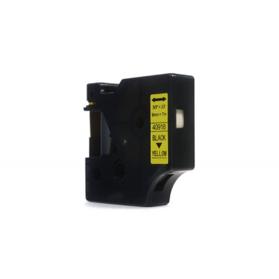 Taśma zamiennik D1-40918 do DYMO (D1-40918) (Żółty) Taśma zamiennik D1-40918 do DYMO (D1-40918) (Żółty)