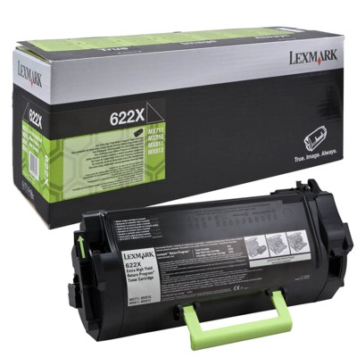 Toner oryginalny 622X do Lexmark (62D2X00) (Czarny)