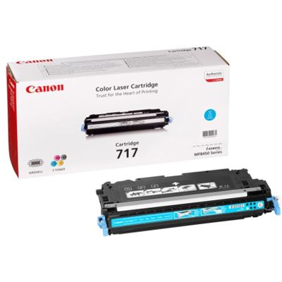 Toner oryginalny CRG-717 C do Canon (2577B002AA) (Błękitny)