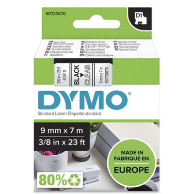 Taśma Barwiąca oryginalny D1-40910 do DYMO (D1-40910) (Przezroczysty)