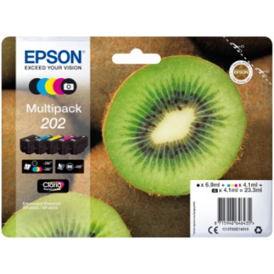 Tusze oryginalne 202 do Epson (C13T02E74010) (komplet)