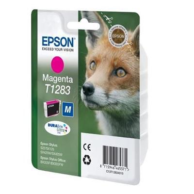 Tusz oryginalny T1283 do Epson (C13T12834010) (Purpurowy)