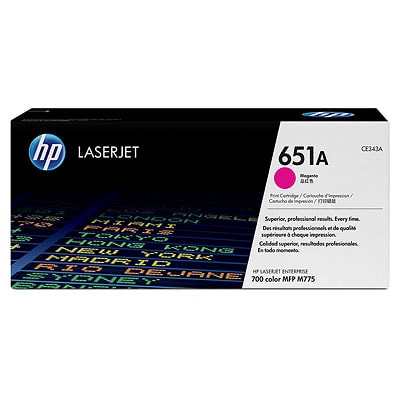 Toner oryginalny 651A do HP (CE343A) (Purpurowy)