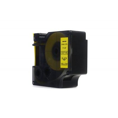 Taśma zamiennik D1-53718 do DYMO (D1-53718) (Żółty) Taśma zamiennik D1-53718 do DYMO (D1-53718) (Żółty)