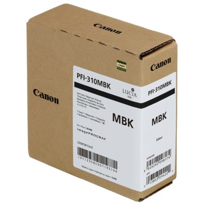 Tusz oryginalny PFI-310MBK do Canon (2358C001) (Czarny matowy)