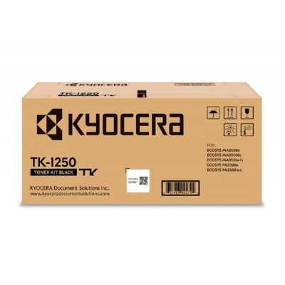 Toner oryginalny TK-1250 do Kyocera (1T0C3H0NL0) (Czarny) Toner oryginalny TK-1250 do Kyocera (1T0C3H0NL0) (Czarny)