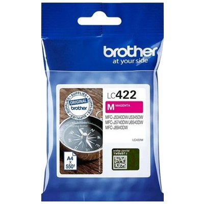 Tusz oryginalny LC-422 M do Brother (LC422M) (Purpurowy)