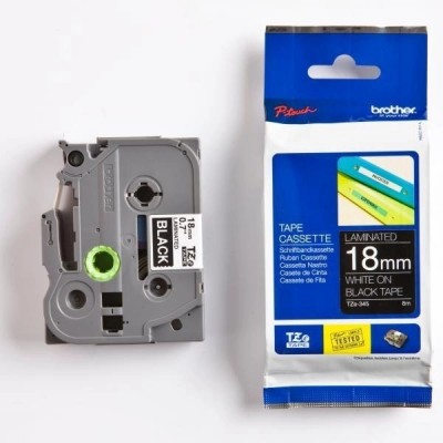 Taśma oryginalny TZe-345 do Brother (TZE345) (Czarny) Taśma oryginalny TZe-345 do Brother (TZE345) (Czarny)