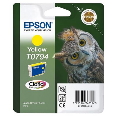 Tusz oryginalny T0794 do Epson (C13T07944010) (Żółty)