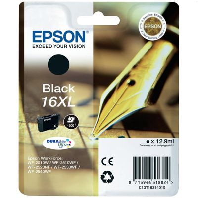 Tusz oryginalny T1631 (16XL) do Epson (C13T16314010) (Czarny)