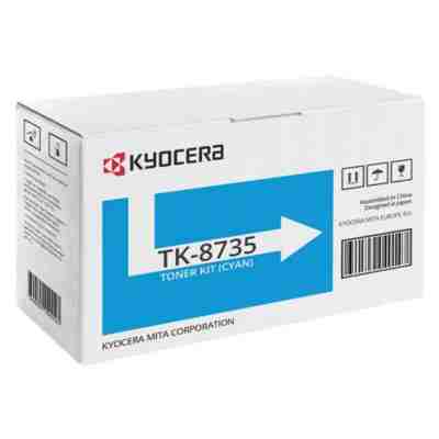 Toner oryginalny TK-8735C do Kyocera (1T02XNCNL0) (Błękitny)