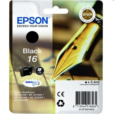 Tusz oryginalny T1621 do Epson (C13T16214010) (Czarny)