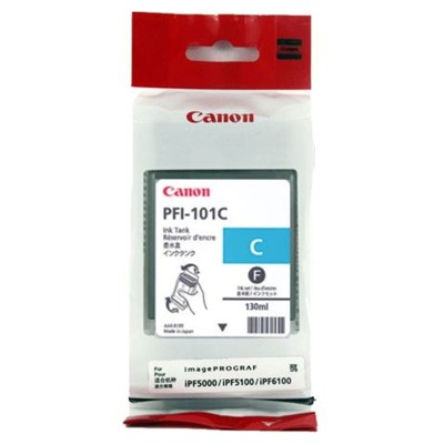 Tusz oryginalny PFI-101C do Canon (0884B001) (Błękitny)