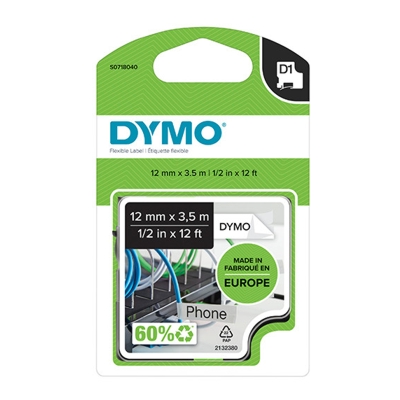Taśma Barwiąca oryginalny D1-S0718040 do DYMO (D1-S0718040) (Biały)