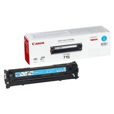 Toner oryginalny CRG-718 C do Canon (2661B002AA, 2661B011AA) (Błękitny)