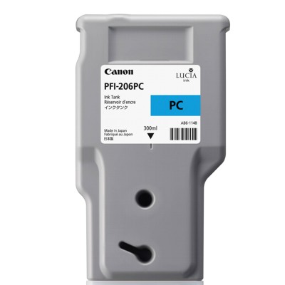Tusz oryginalny PFI-206PC do Canon (5307B001AA) (Błękitny Foto)