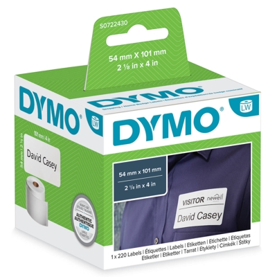 Etykiety oryginalny LW-VP6-99014 do DYMO (LW-VP6-99014) (Biały)
