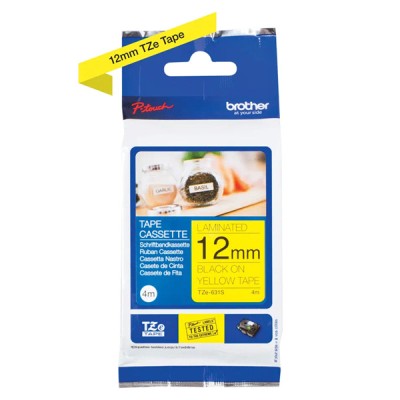 Taśma oryginalny TZe-631S do Brother (TZe631S) (Żółty)