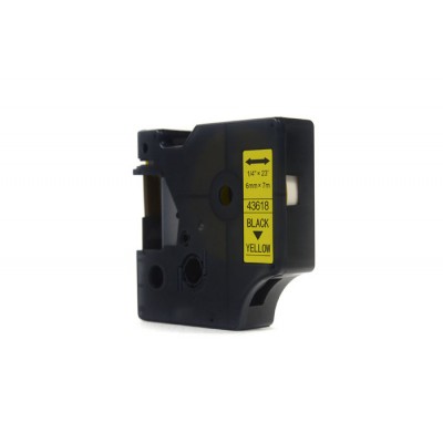 Taśma zamiennik D1-43618 do DYMO (D1-43618) (Żółty) Taśma zamiennik D1-43618 do DYMO (D1-43618) (Żółty)