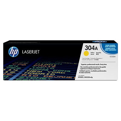 Toner oryginalny 304A do HP (CC532A) (Żółty)