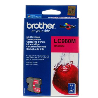 Tusz oryginalny LC-980 M do Brother (LC980M) (Purpurowy)