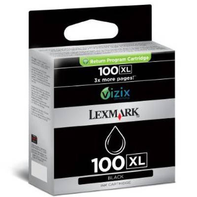 Tusz oryginalny 100XL BK do Lexmark (014N1068E) (Czarny) Tusz oryginalny 100XL BK do Lexmark (014N1068E) (Czarny)