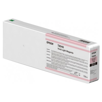 Tusz oryginalny T8046 do Epson (C13T804600) (Jasny purpurowy)