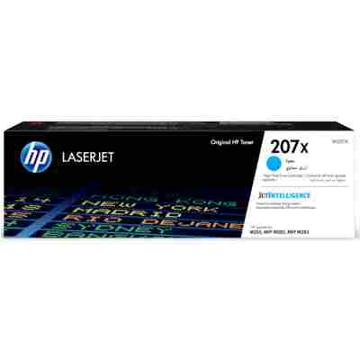 Toner oryginalny 207X do HP (W2211X) (Błękitny)