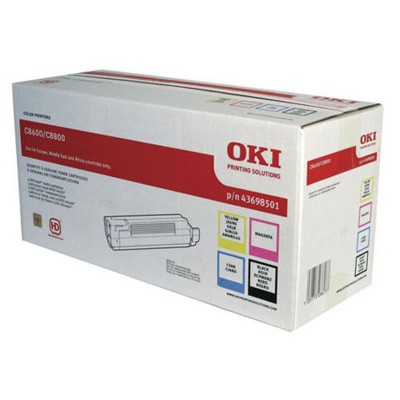 Tonery oryginalne C8600/8800 do Oki (43698501) (komplet)