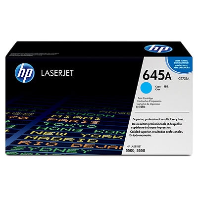 Toner oryginalny 645A do HP (C9731A) (Błękitny)