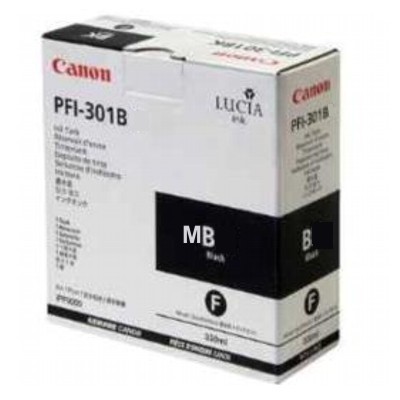 Tusz oryginalny PFI-301MB do Canon (1485B001) (Czarny matowy)