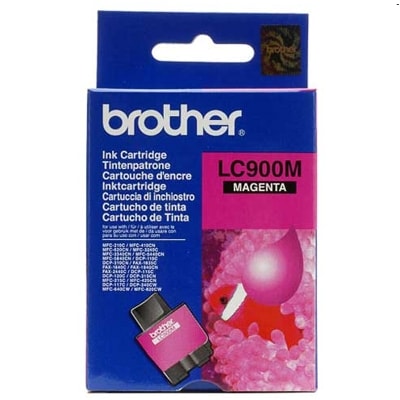 Tusz oryginalny LC-900 M do Brother (LC900M) (Purpurowy)