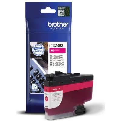 Tusz oryginalny LC-3239 XL M do Brother (LC-3239XLM) (Purpurowy)