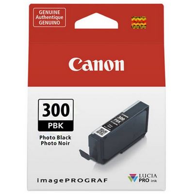 Tusz oryginalny PFI-300PBK do Canon (PFI300PBK) (Czarny Foto)